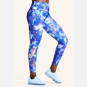 Peloton blue moves high waist leggings